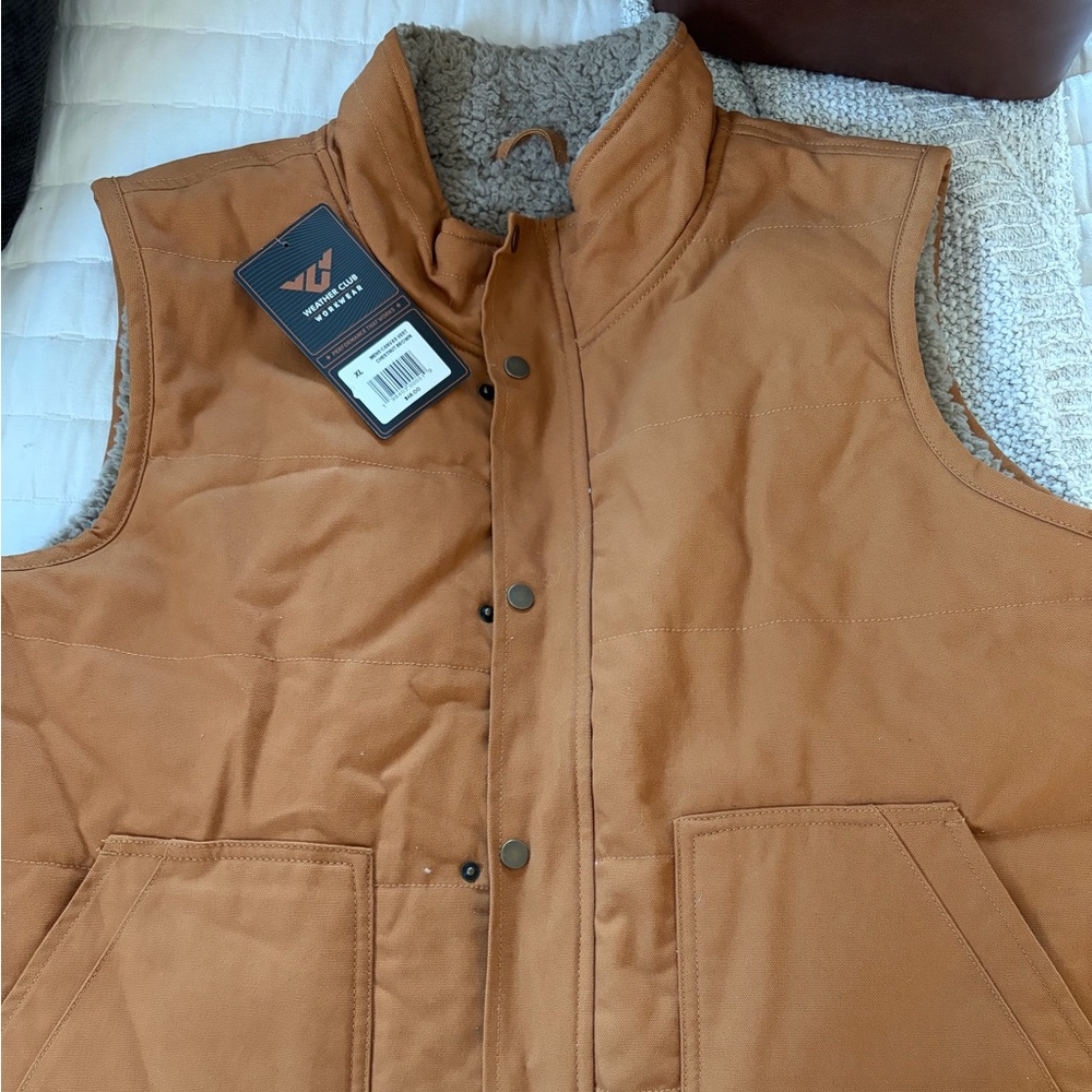 Men's Tan Vest